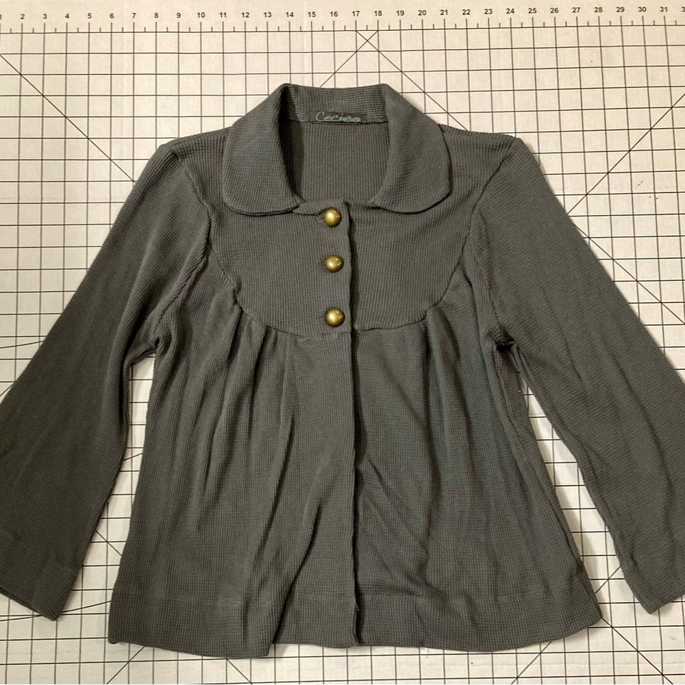 NWOT Cecico Women’s Large‎ Long Sleeve Blouse